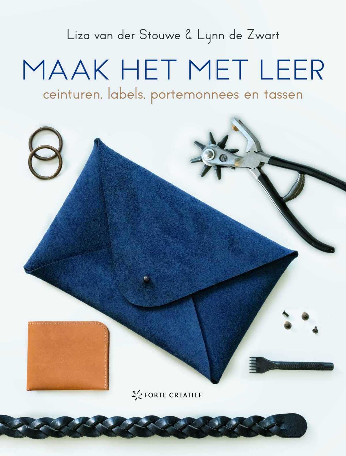 Maak het met leer: ceinturen, labels, portemonnees en tassen Hobbies & Crafts