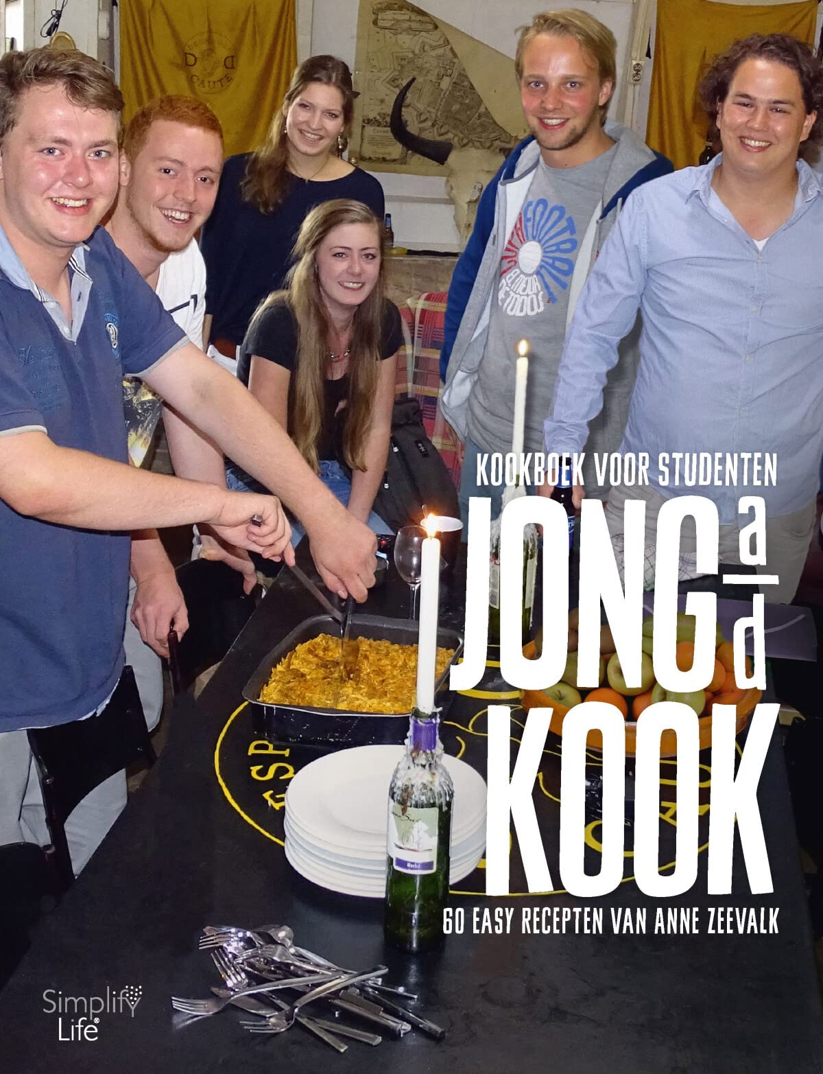 Jong a/d kook: Kookboek voor studenten - 60 easy recepten van Anne Zeevalk book