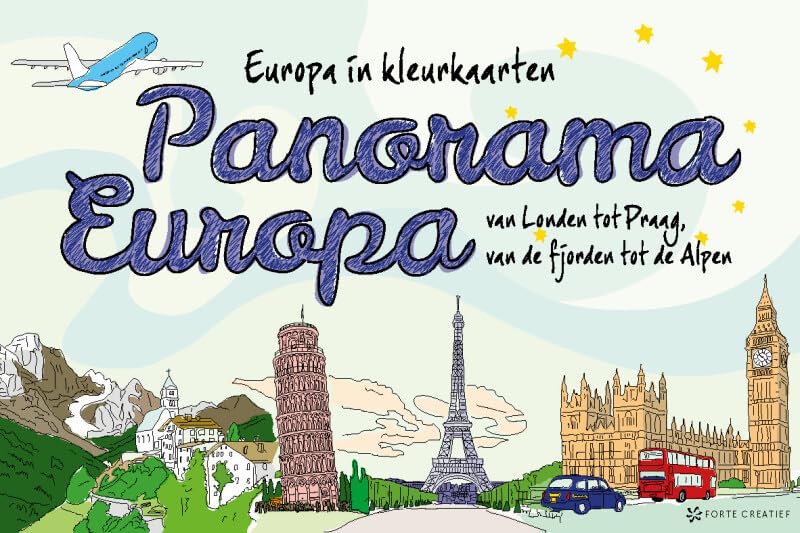 Panorama Europa: europa in kleurkaarten; van London tot Praag, van Denemarken tot Griekenland: Europa in kleurkaarten; van Londen tot Praag, van de fjorden tot de Alpen Film, Art & Culture