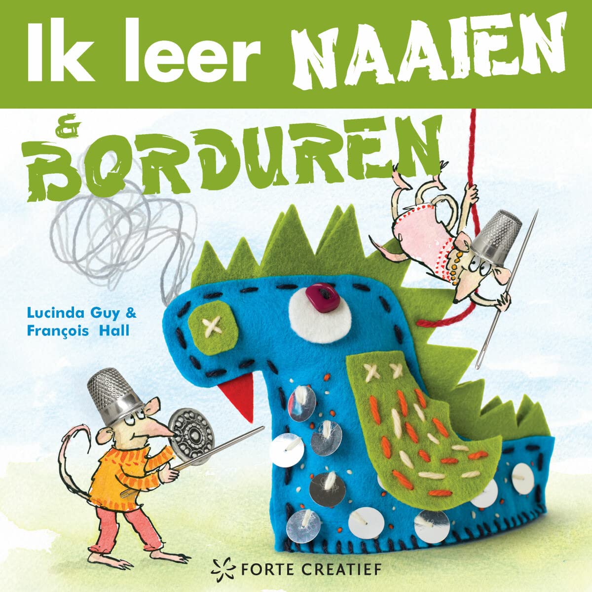 Ik leer naaien & borduren book