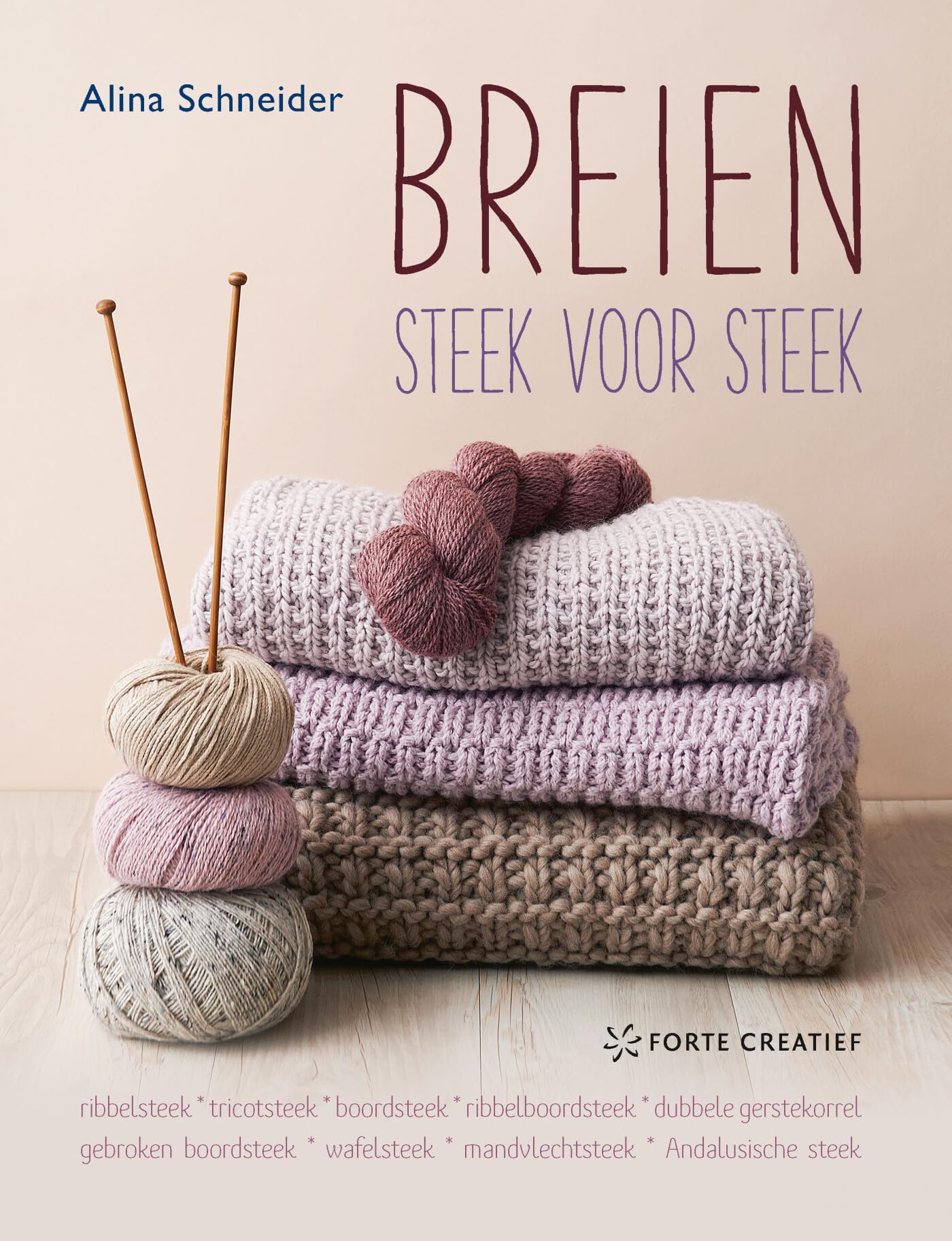 Breien steek voor steek Hobbies & Crafts
