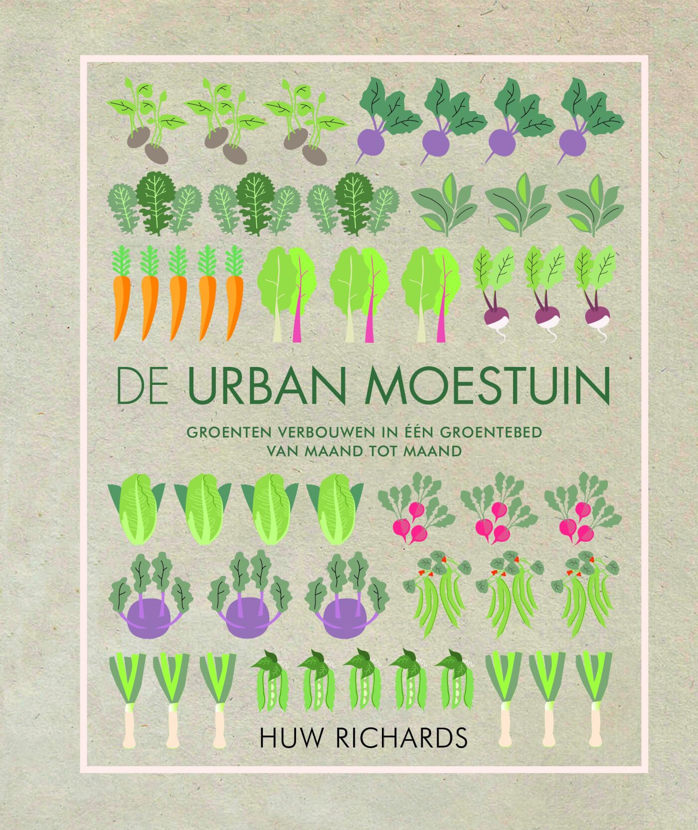 De urban moestuin: groenten verbouwen in één groentebed van maand tot maand Lifestyle