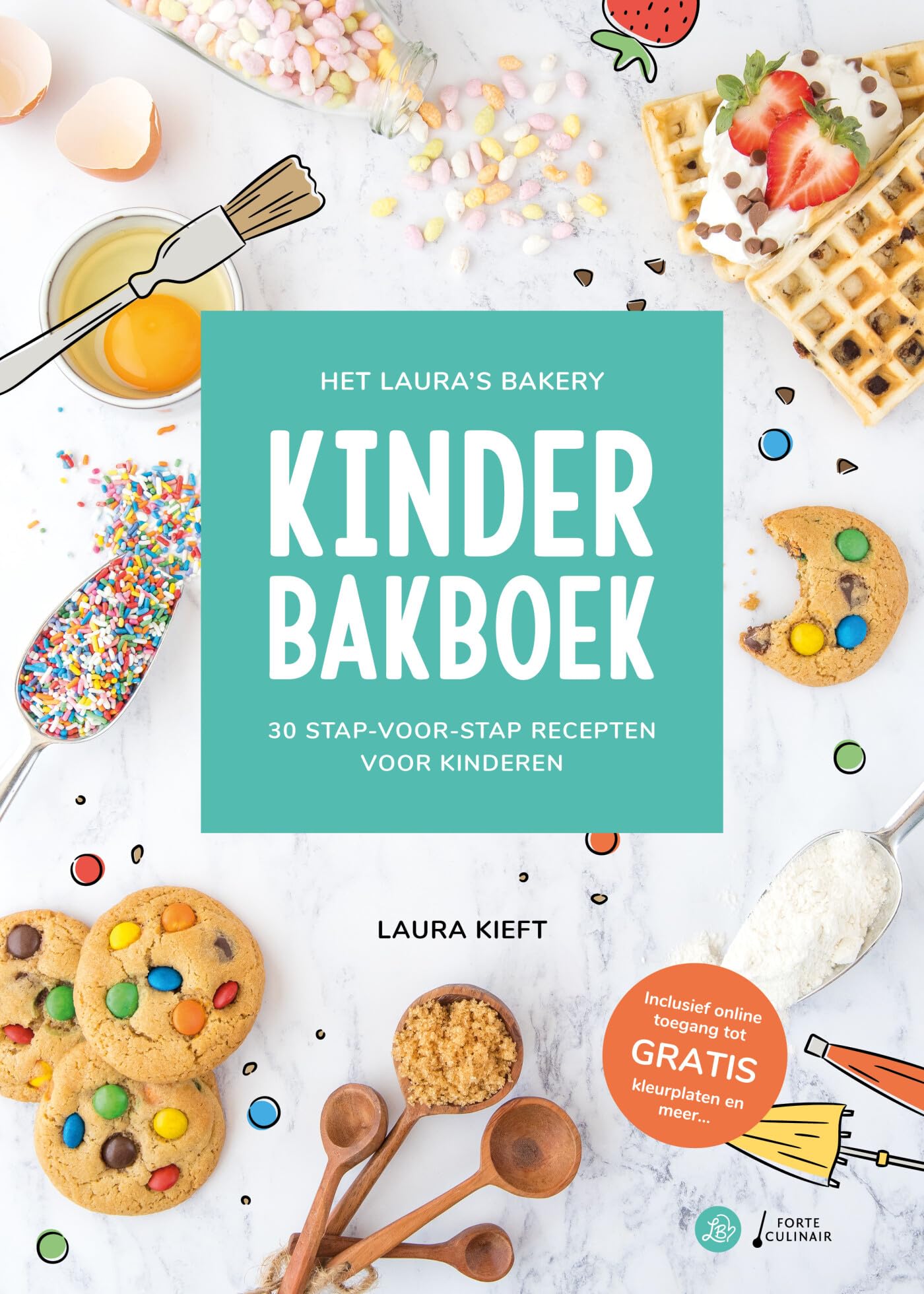 Het Laura's bakery kinder bakboek : 30 stap-voor-stap recepten voor kinderen Leisure, Home & Garden