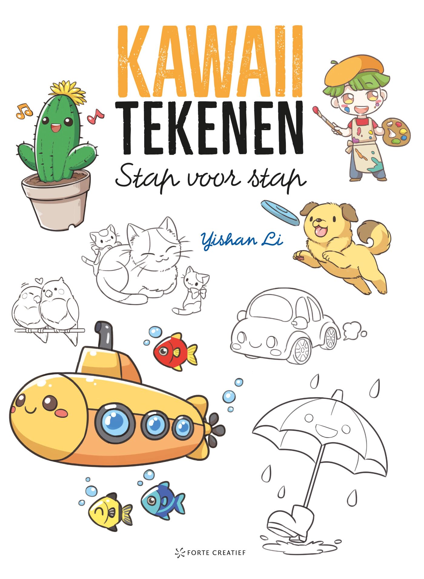 Kawaii tekenen: stap voor stap book