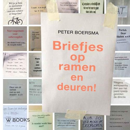 Briefjes op ramen en deuren! book