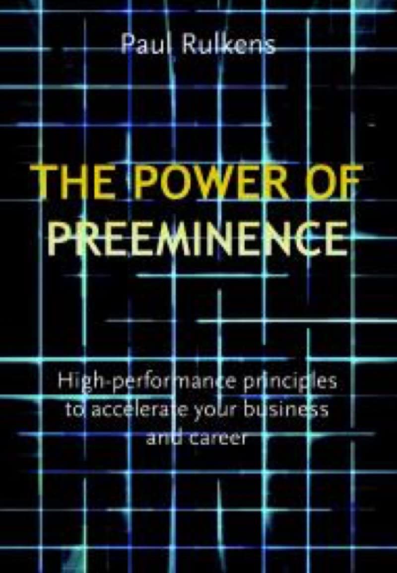 The Power of Preeminence Business, Finance & Career