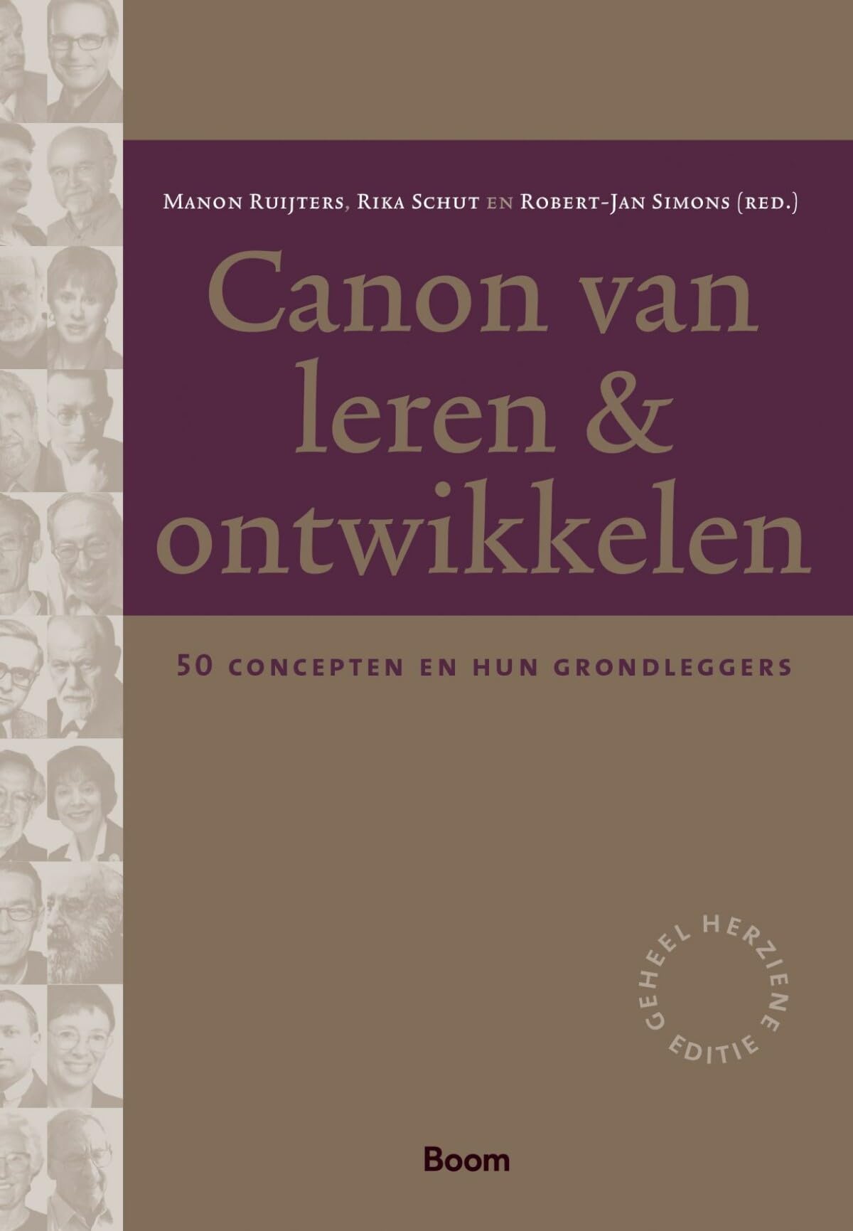Canon van leren & ontwikkelen: 50 concepten en hun grondleggers book