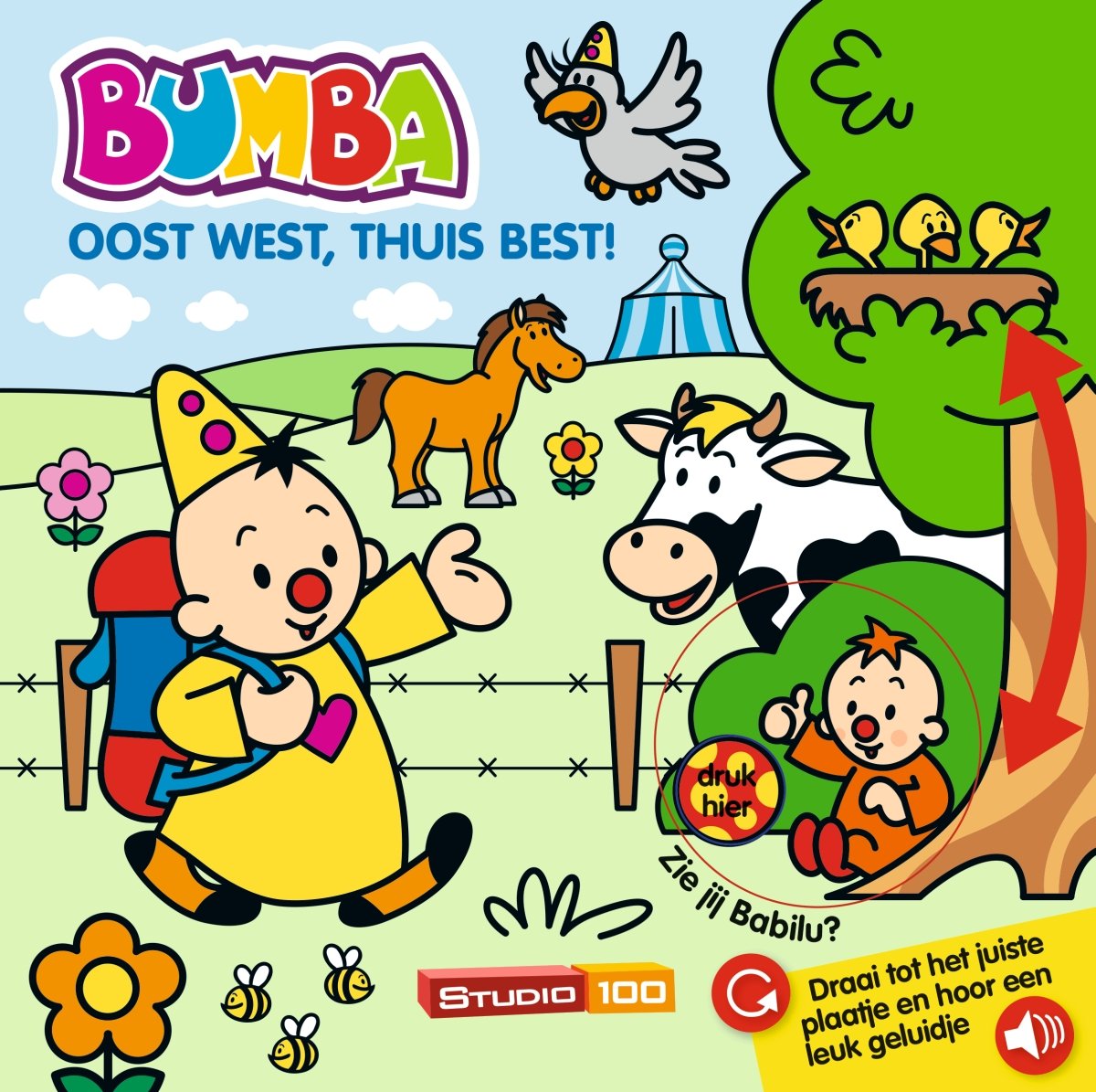 Oost west, thuis best!: dierengeluiden book