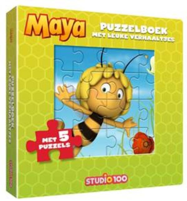Puzzelboek met leuke verhaaltjes book