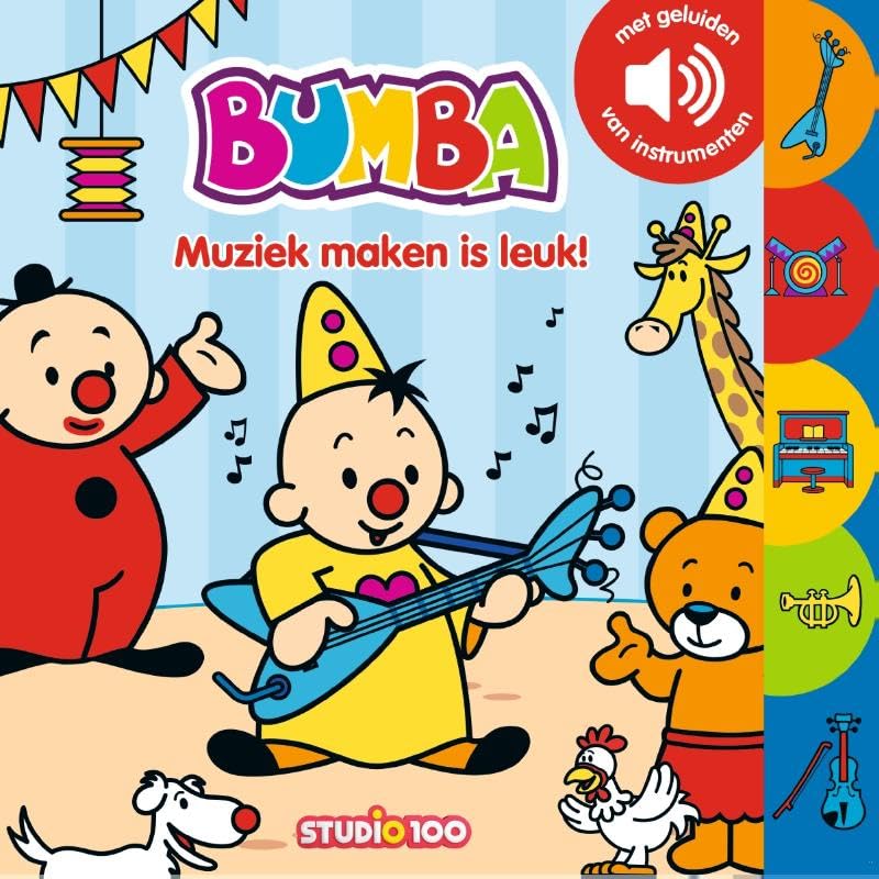 Muziek maken is leuk!: met geluiden van instrumenten book