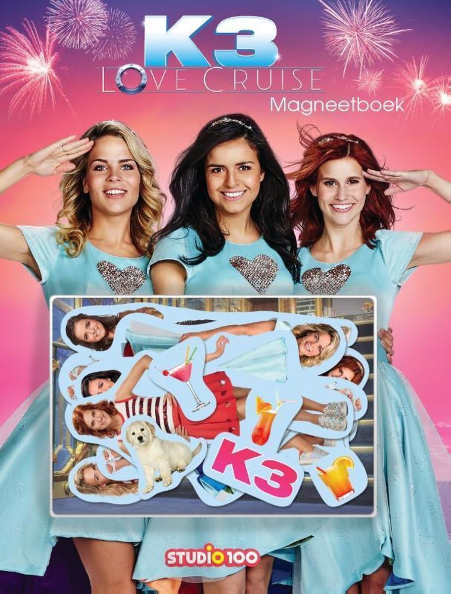 K3 Love cruise: Magneetboek book