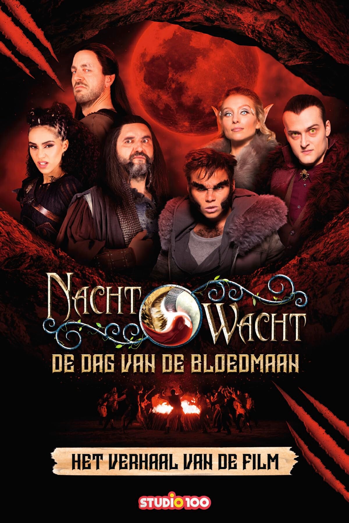 De dag van de bloedmaan: het verhaal van de film book