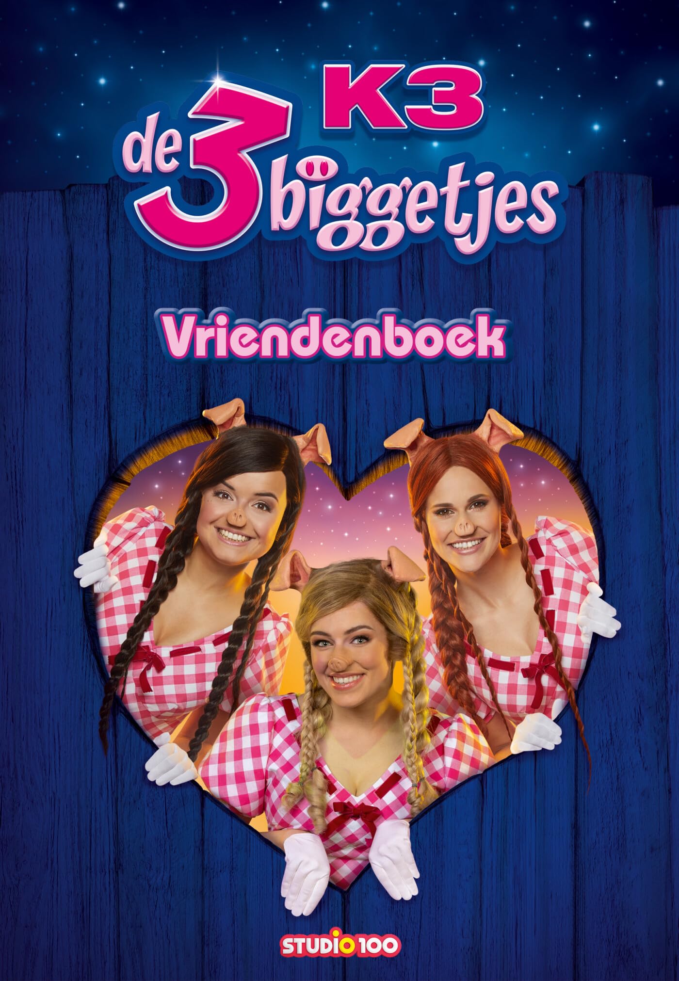 Vriendenboek - 3 biggetjes book