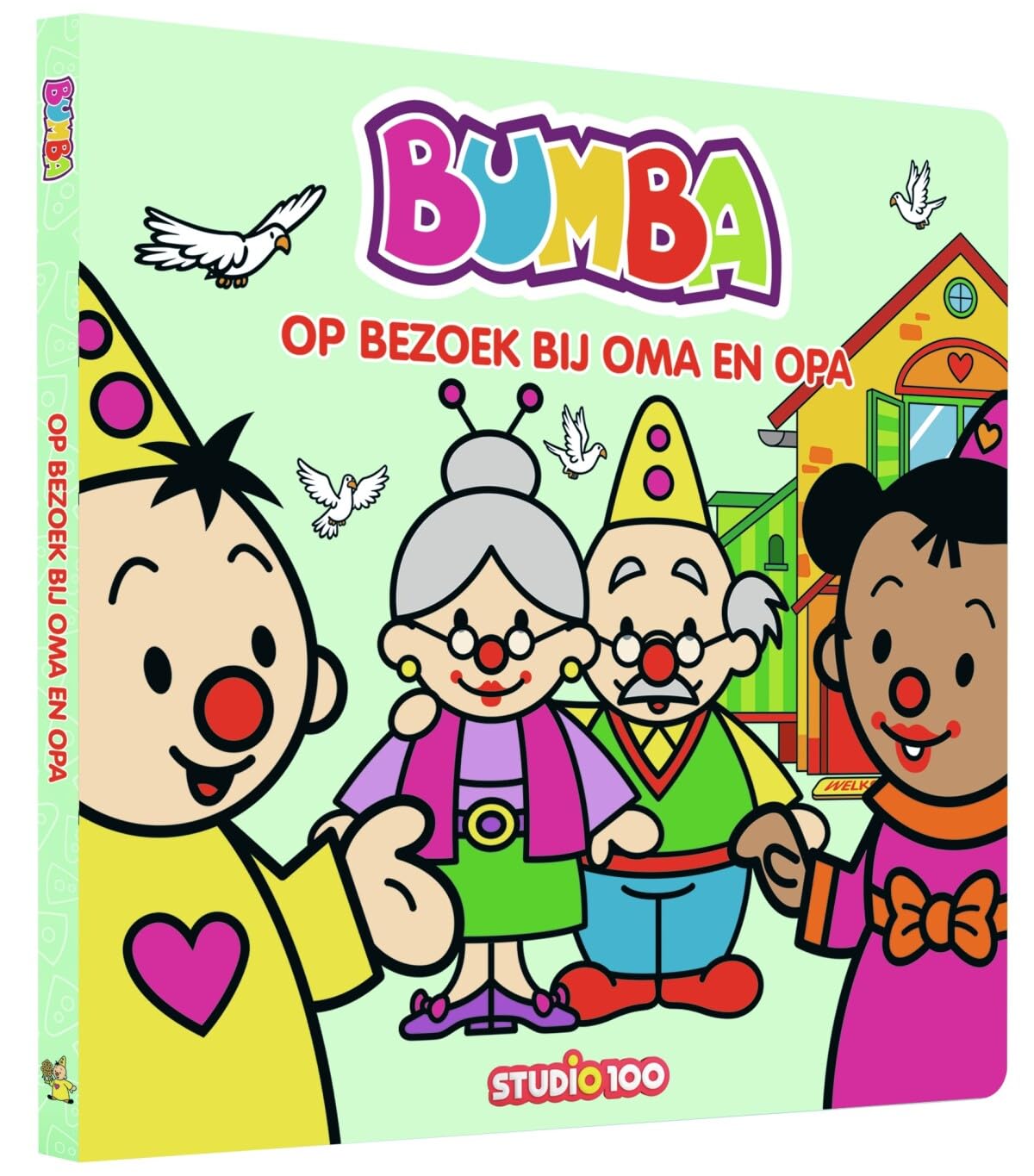 Op bezoek bij oma en opa book