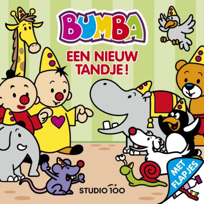 Bumba : kartonboek met flapjes - Nieuw tandje book