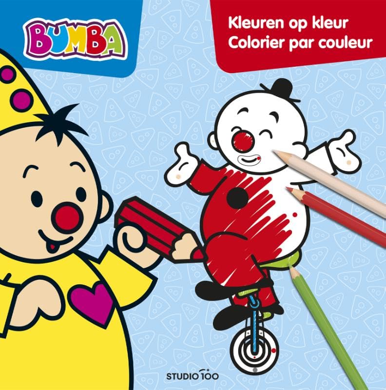 Bumba : colouring book - Kleuren op kleur (FSC MIX 70%) book