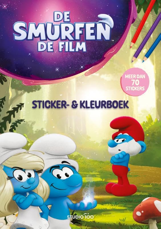 De Smurfen : stickerboek - Film book