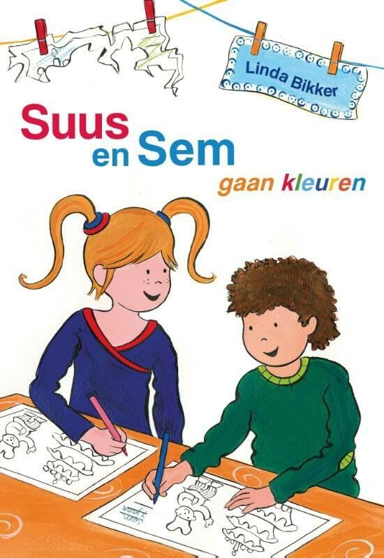 Suus en Sem gaan kleuren book