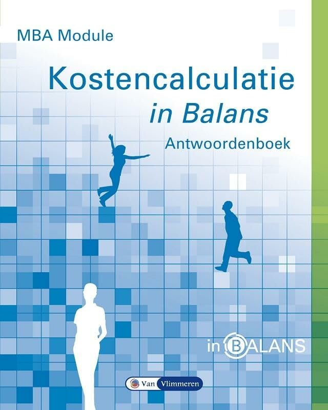 MBA module kostencalculatie in balans book