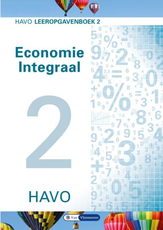 Economie Integraal Leeropgavenboek 2 havo book