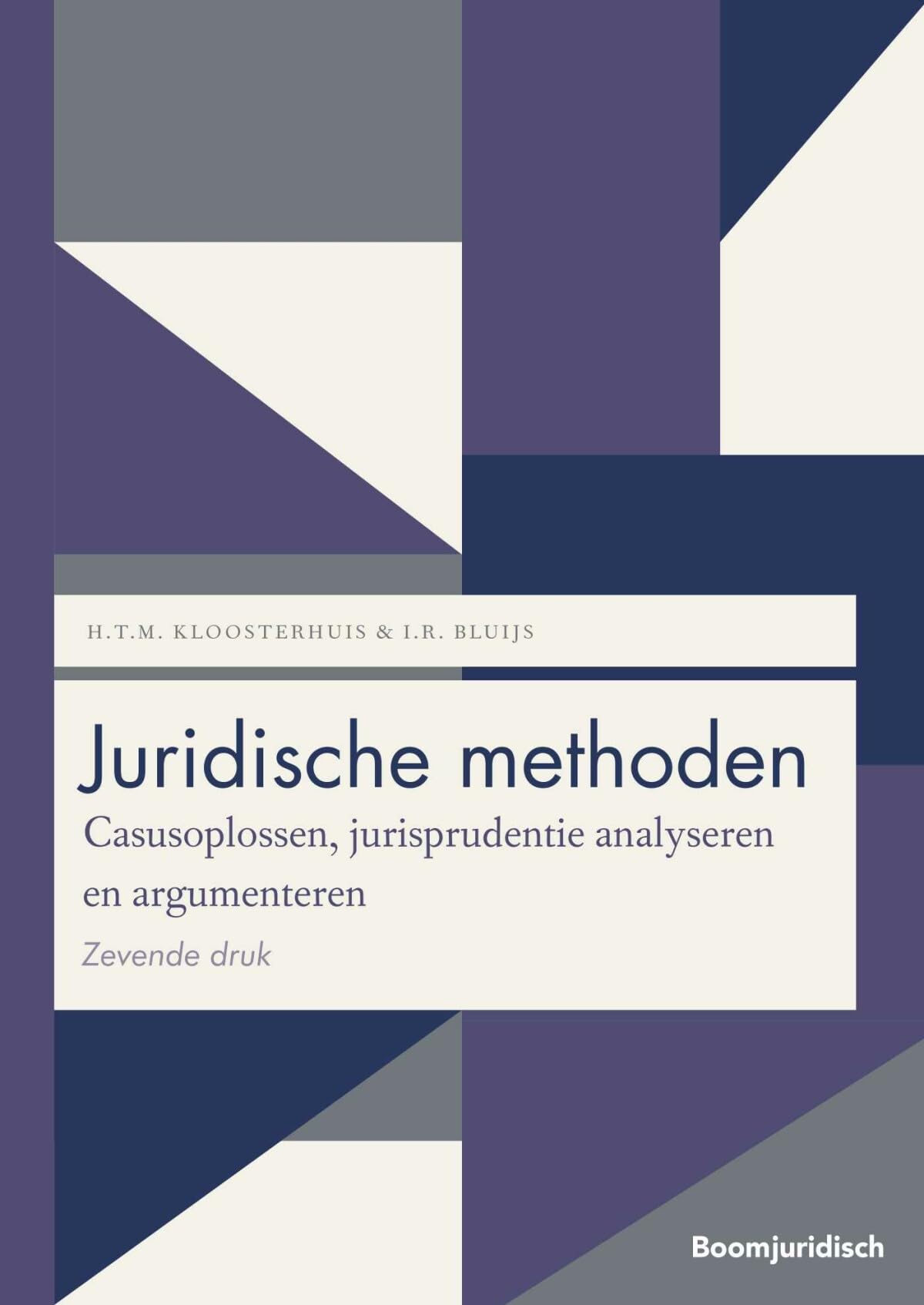 Juridische methoden: Casusoplossen, jurisprudentie analyseren en argumenteren Law