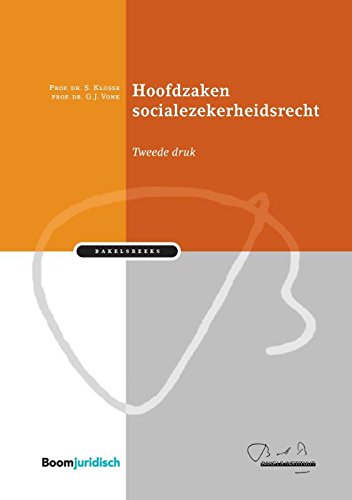 Hoofdzaken socialezekerheidsrecht book