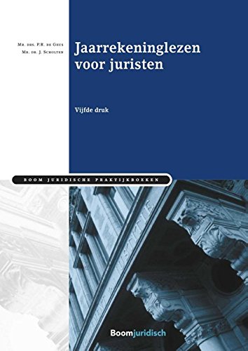Jaarrekeninglezen voor juristen book