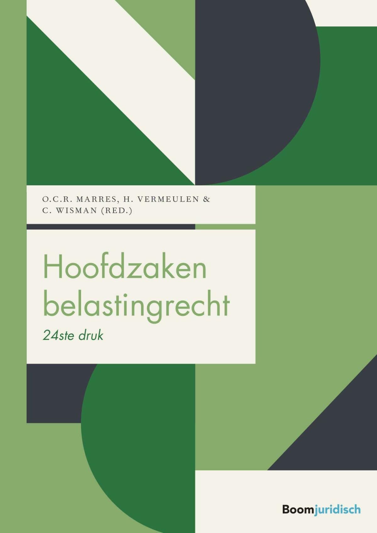 Hoofdzaken belastingrecht book