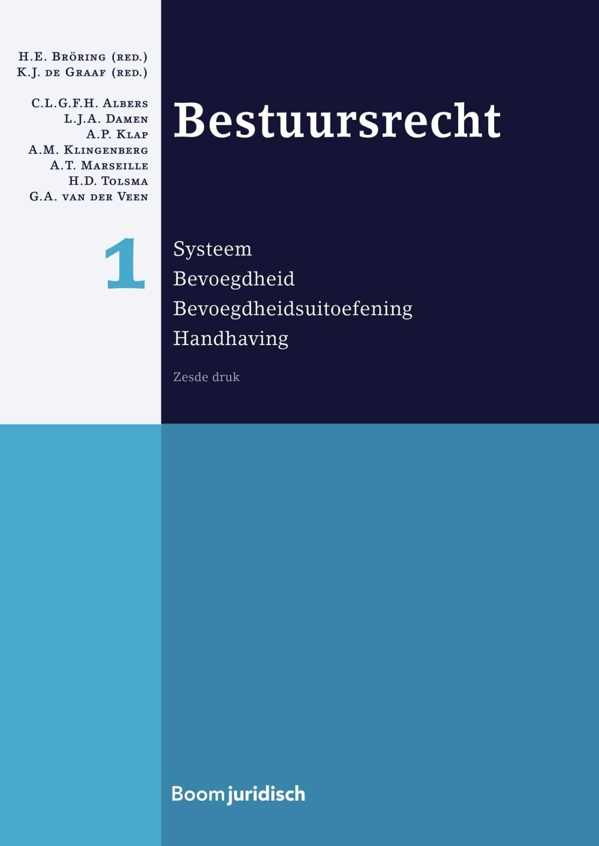 1 Systeem; bevoegdheid; bevoegdheidsuitoefening; handhaving book