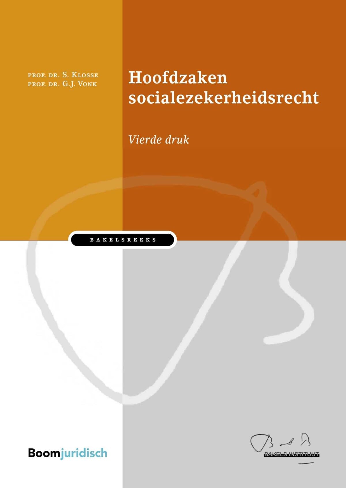Hoofdzaken socialezekerheidsrecht book