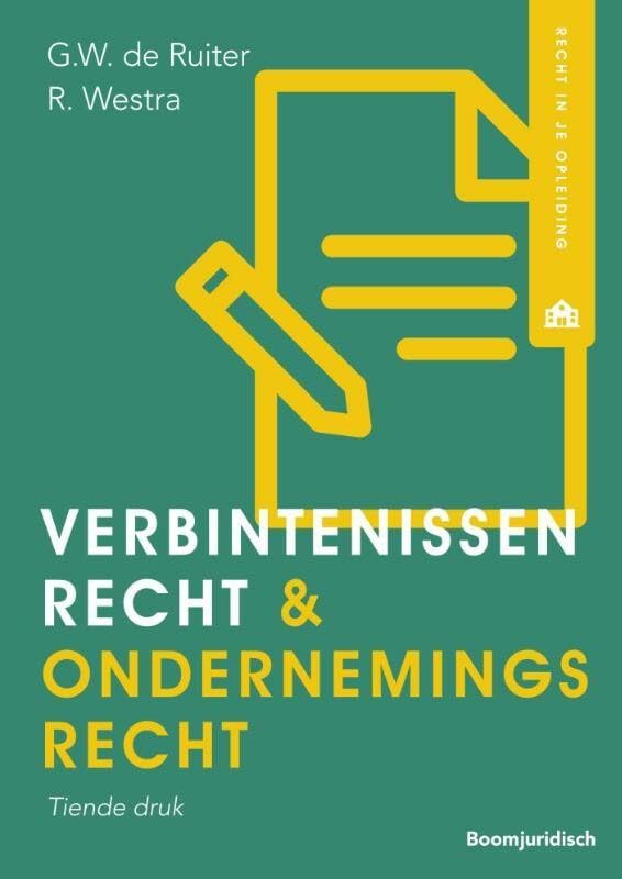 Verbintenissenrecht & ondernemingsrecht book