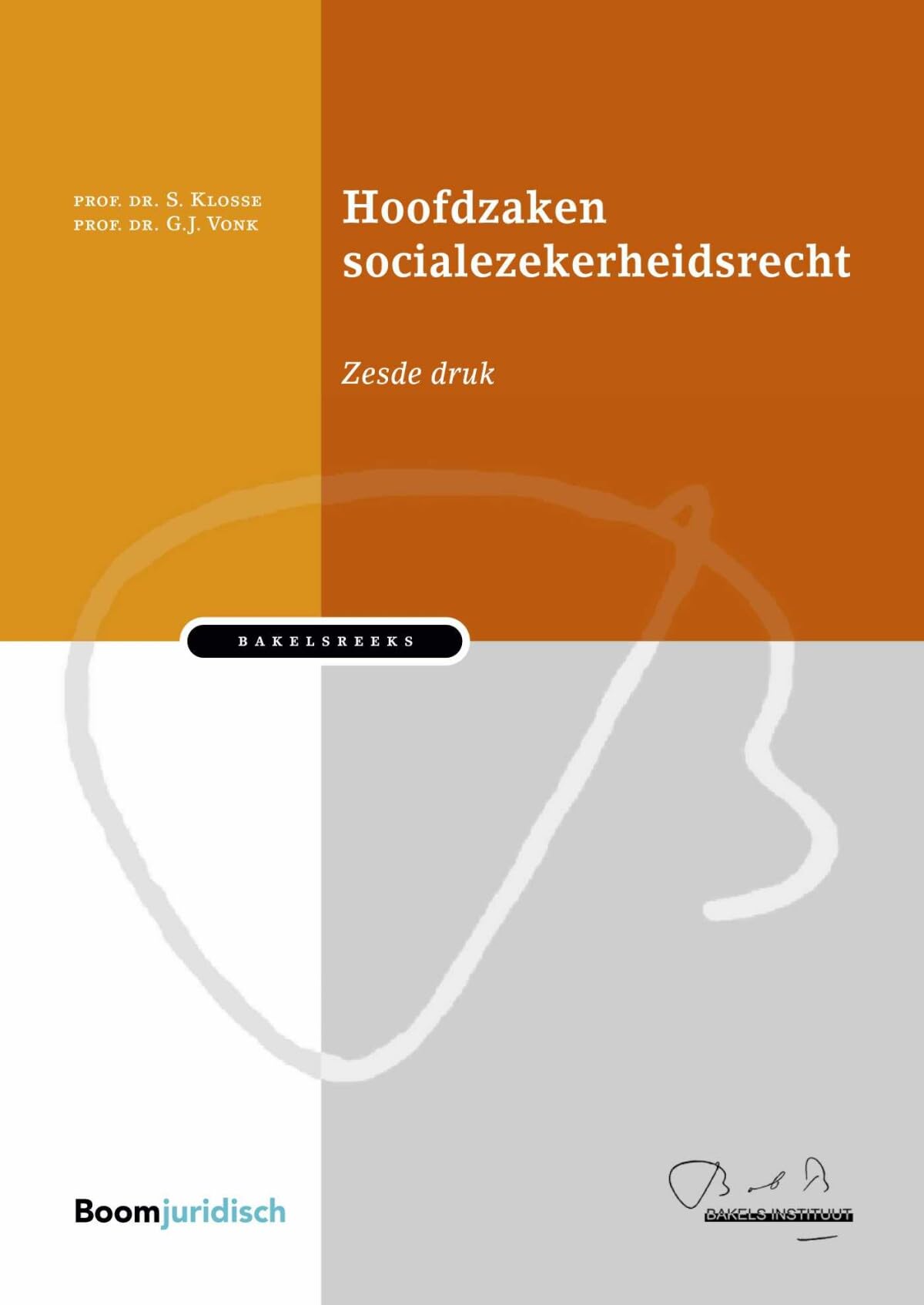 Hoofdzaken socialezekerheidsrecht (Bakelsinstituut) Law