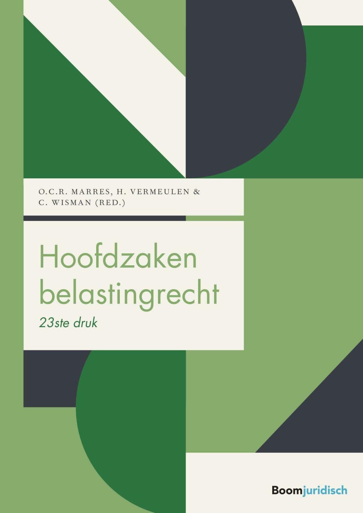 Hoofdzaken belastingrecht book