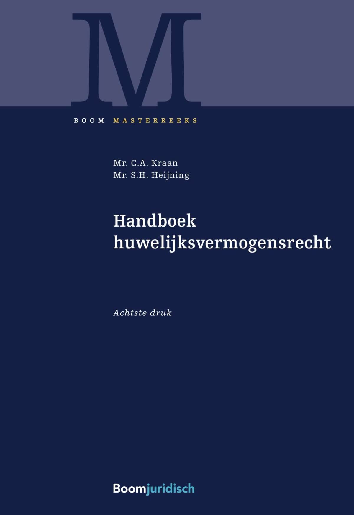 Handboek huwelijksvermogensrecht book