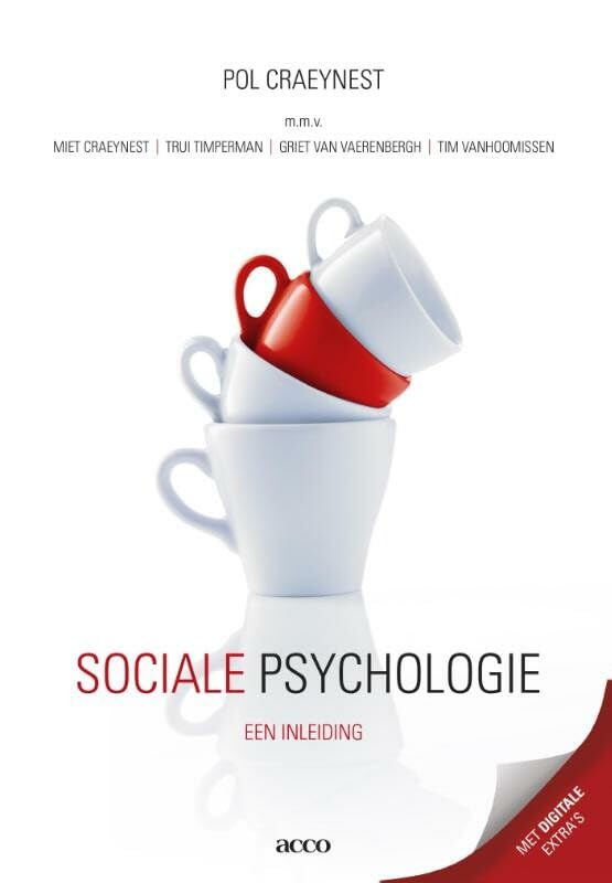 Sociale psychologie: een inleiding book