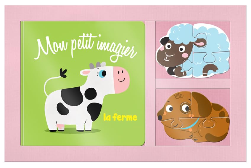 Mon petit imagier La ferme: Avec deux puzzles book