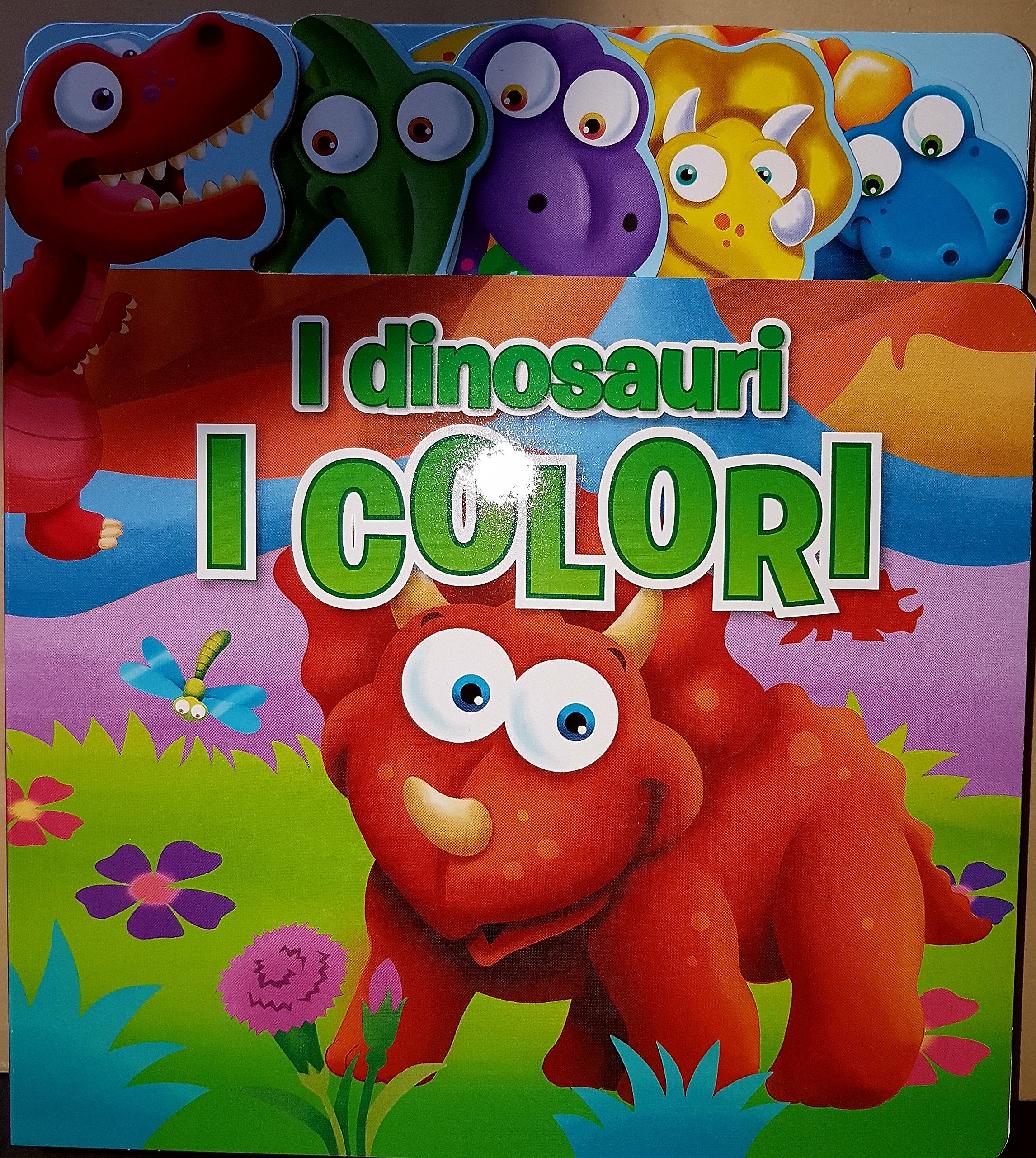 Il mondo fantastico degli I dinosauri i colori book