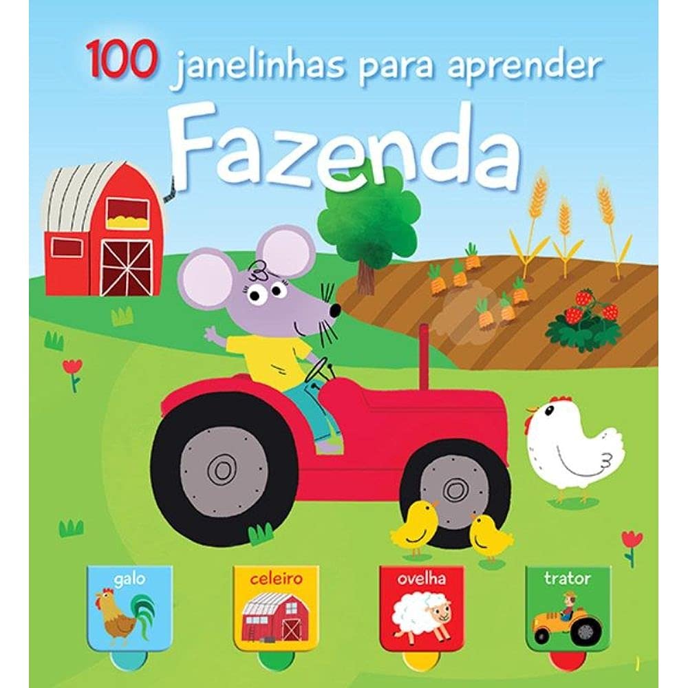 100 janelinhas para aprender Fazenda book