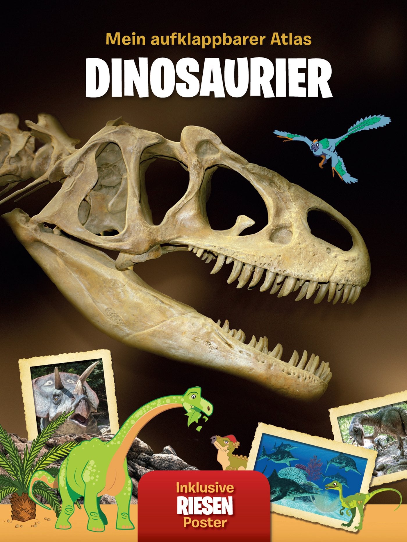 Mein aufklappbarer Atlas - Dinosaurier book