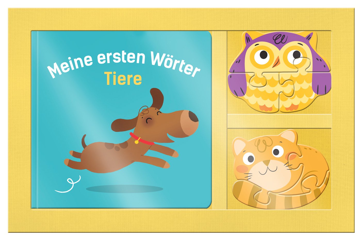 Meine ersten Wörter - Tiere: mit Puzzle Non-fiction