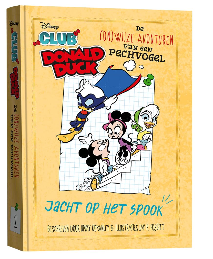 Jacht op het spook: De (on)wijze avonturen van een pechvogel (Club Donald Duck, 2) Manga