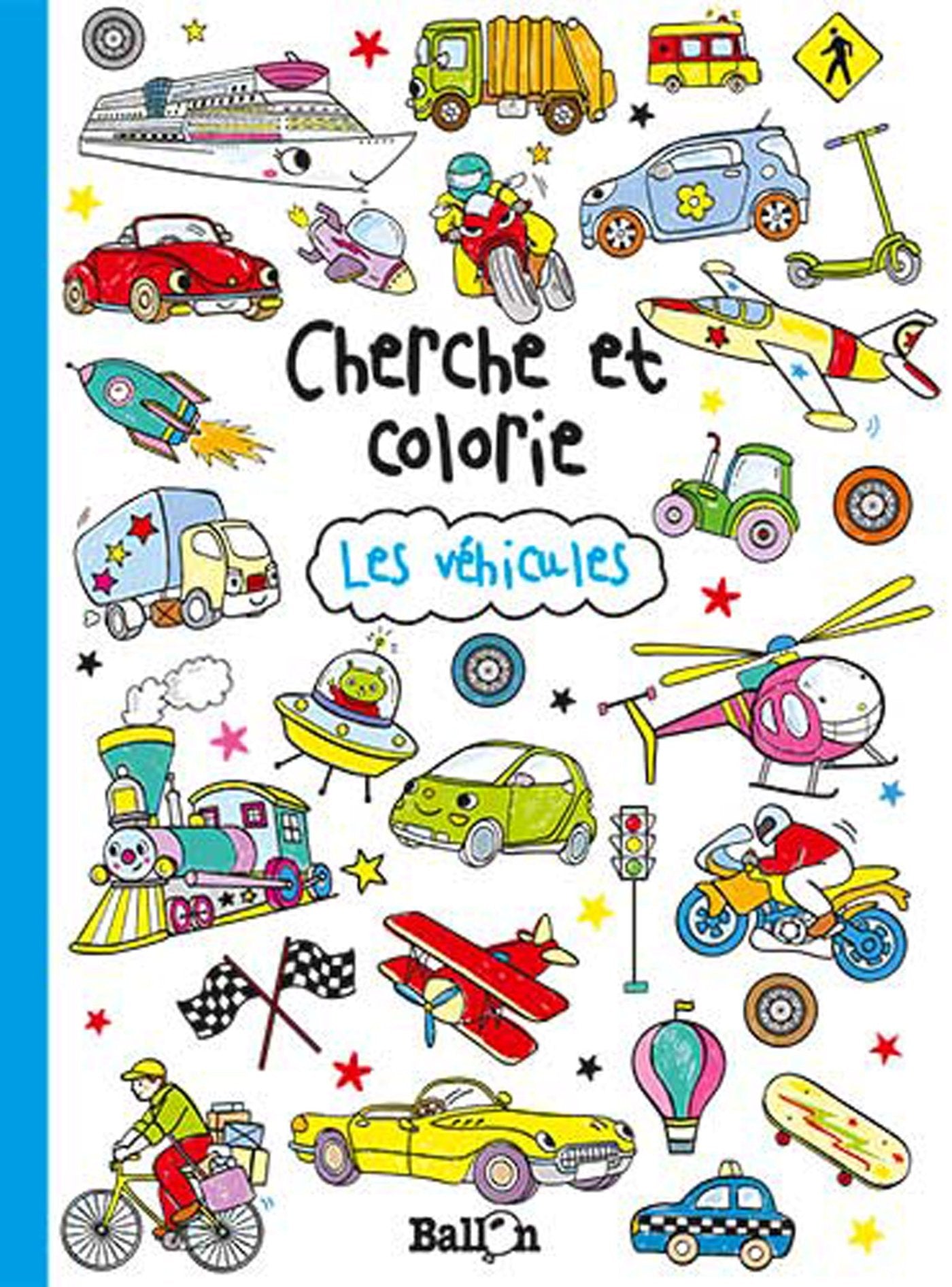 Les véhicules (Cherche et colorie, 1) Tiptoi & Games