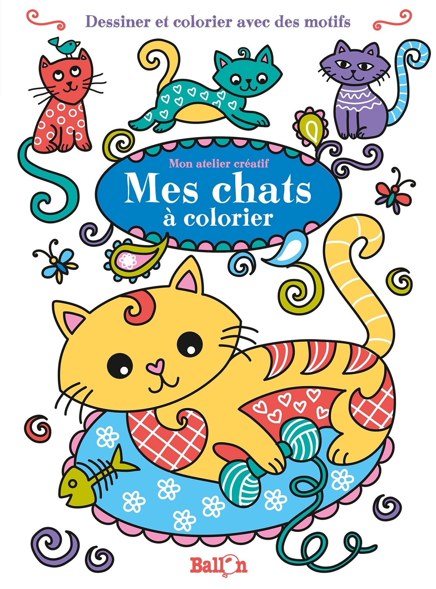 Mes chats à colorier (Mon atelier créatif, 1) Tiptoi & Games