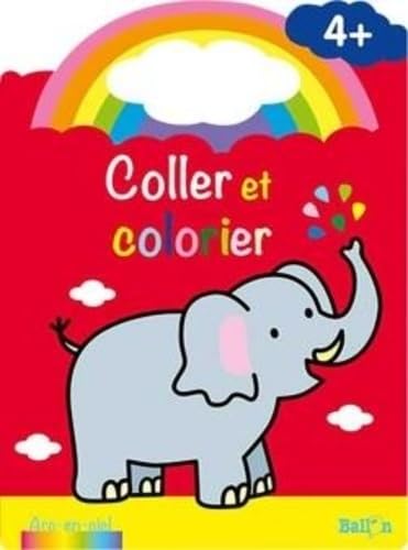 Coller et colorier 4 ans - éléphant (Arc-en-ciel, 1) Tiptoi & Games