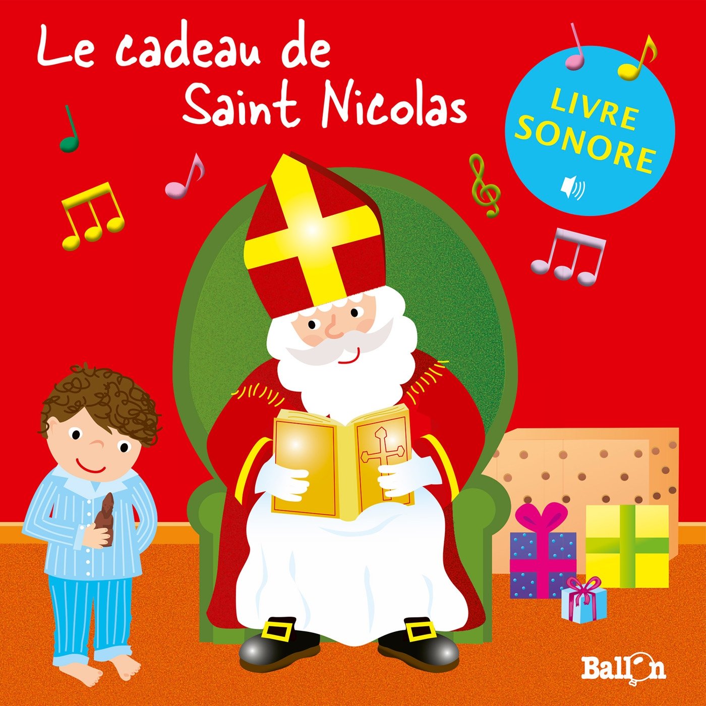 Livre sonore - Le cadeau de Saint Nicolas book