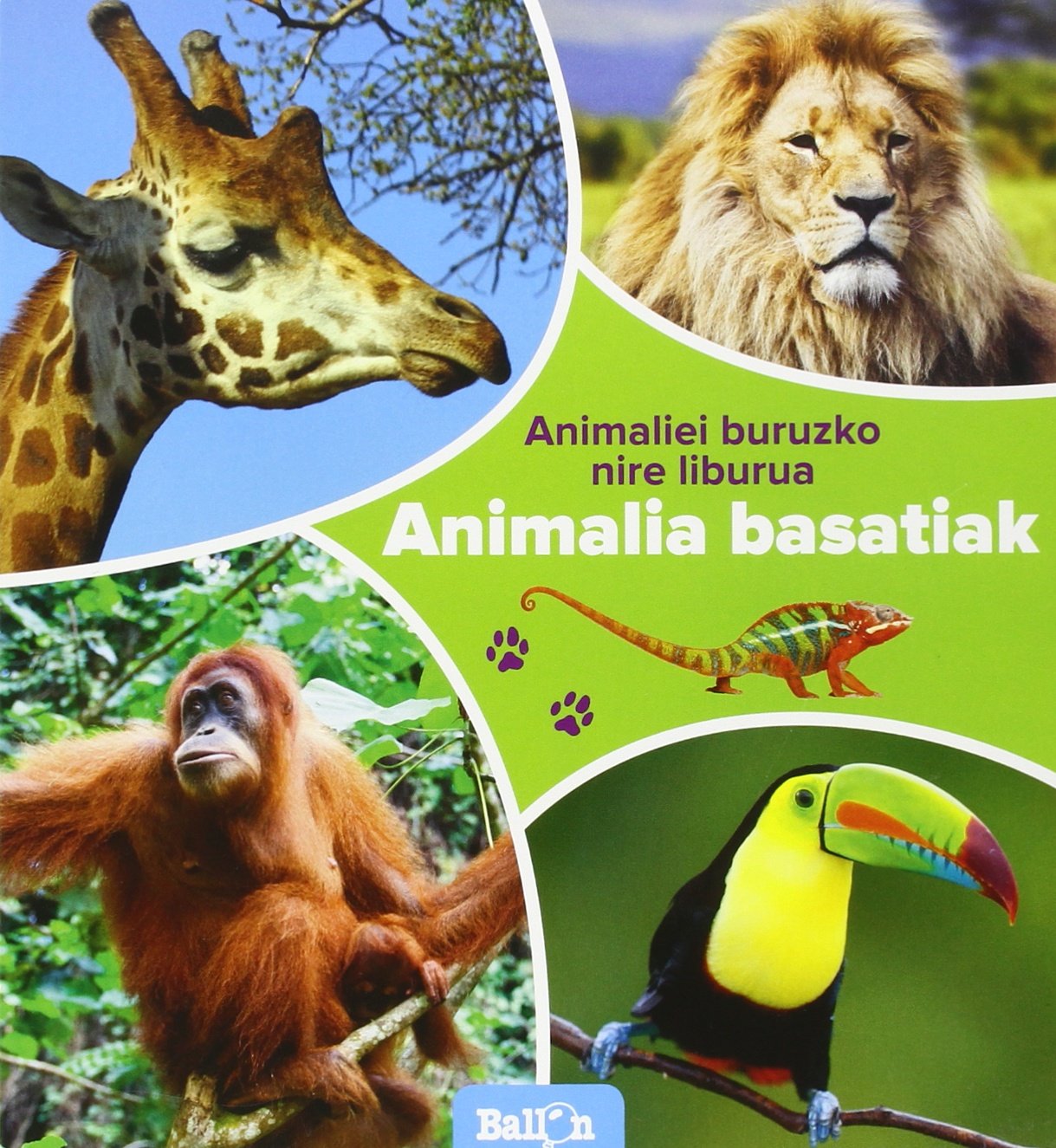 Animalia basatiak - Animaliei buruzko nire liburua (Animaliei buruzco nire liburua) Parents & Children