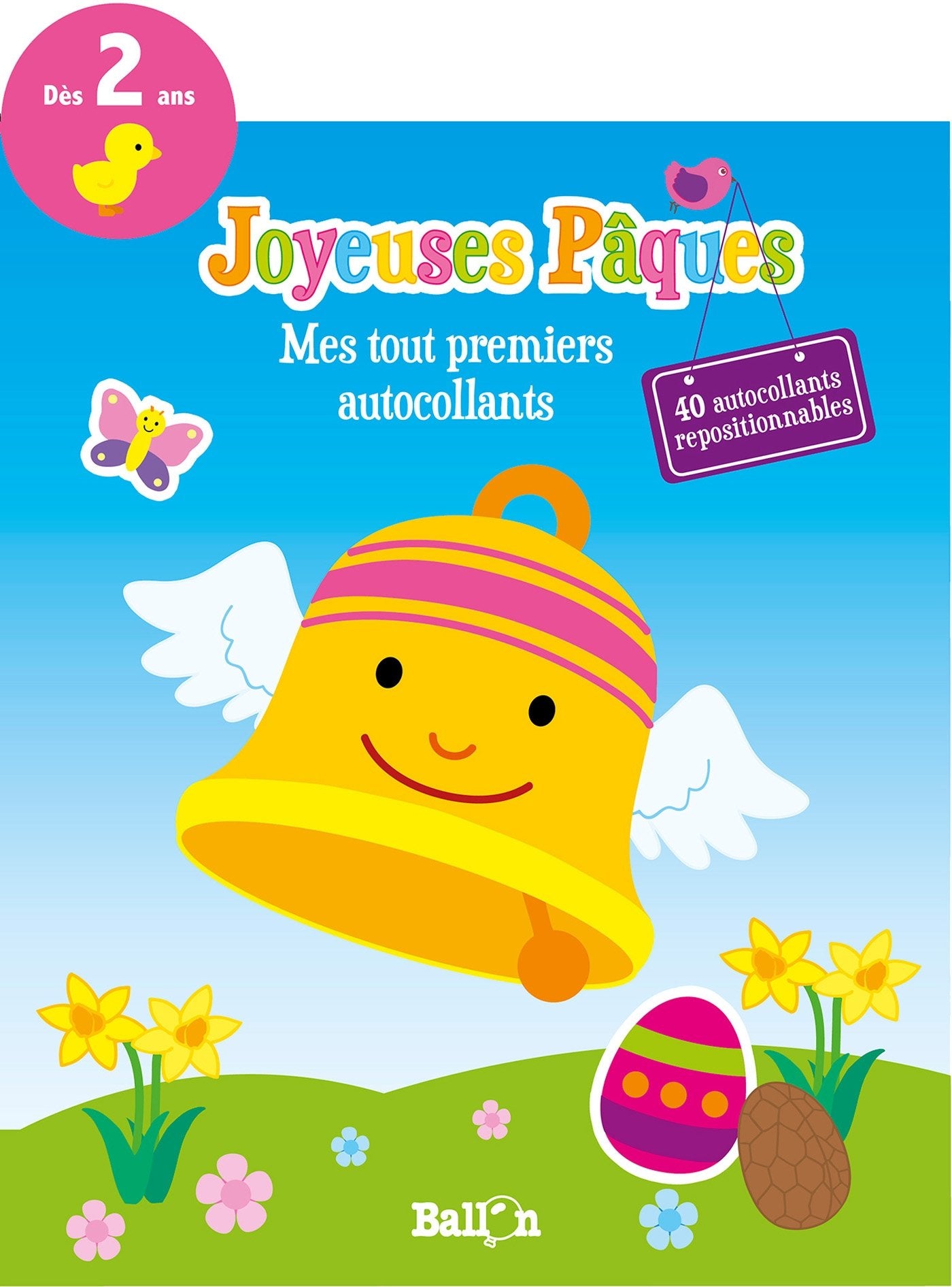 Joyeuses Pâques - Mes tout premiers autocollants book