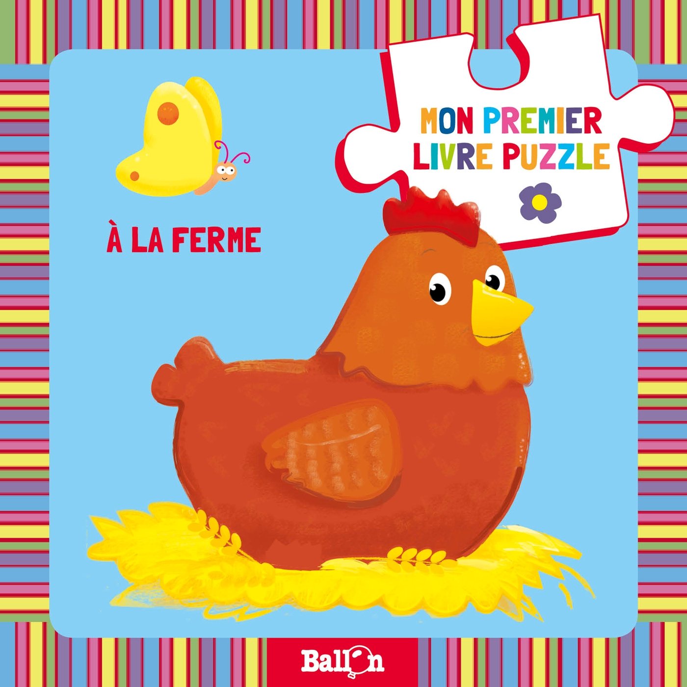 A la ferme (Mon premier livre puzzle, 1) Parents & Children