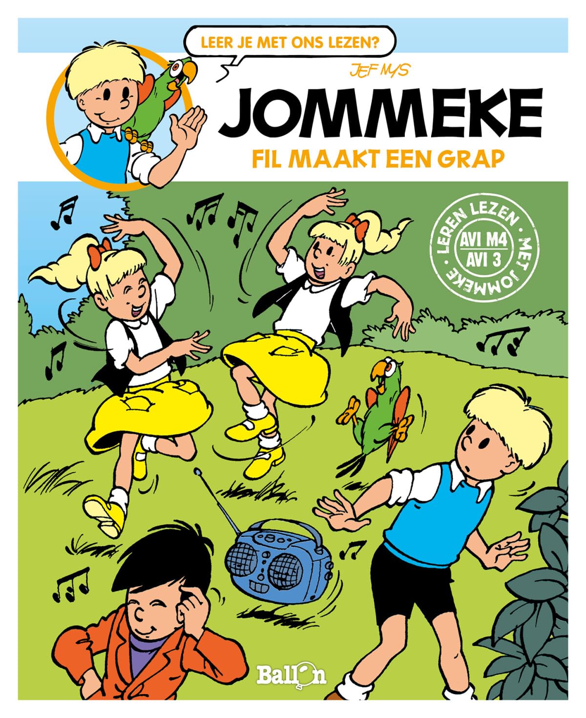 Fil maakt een grap book