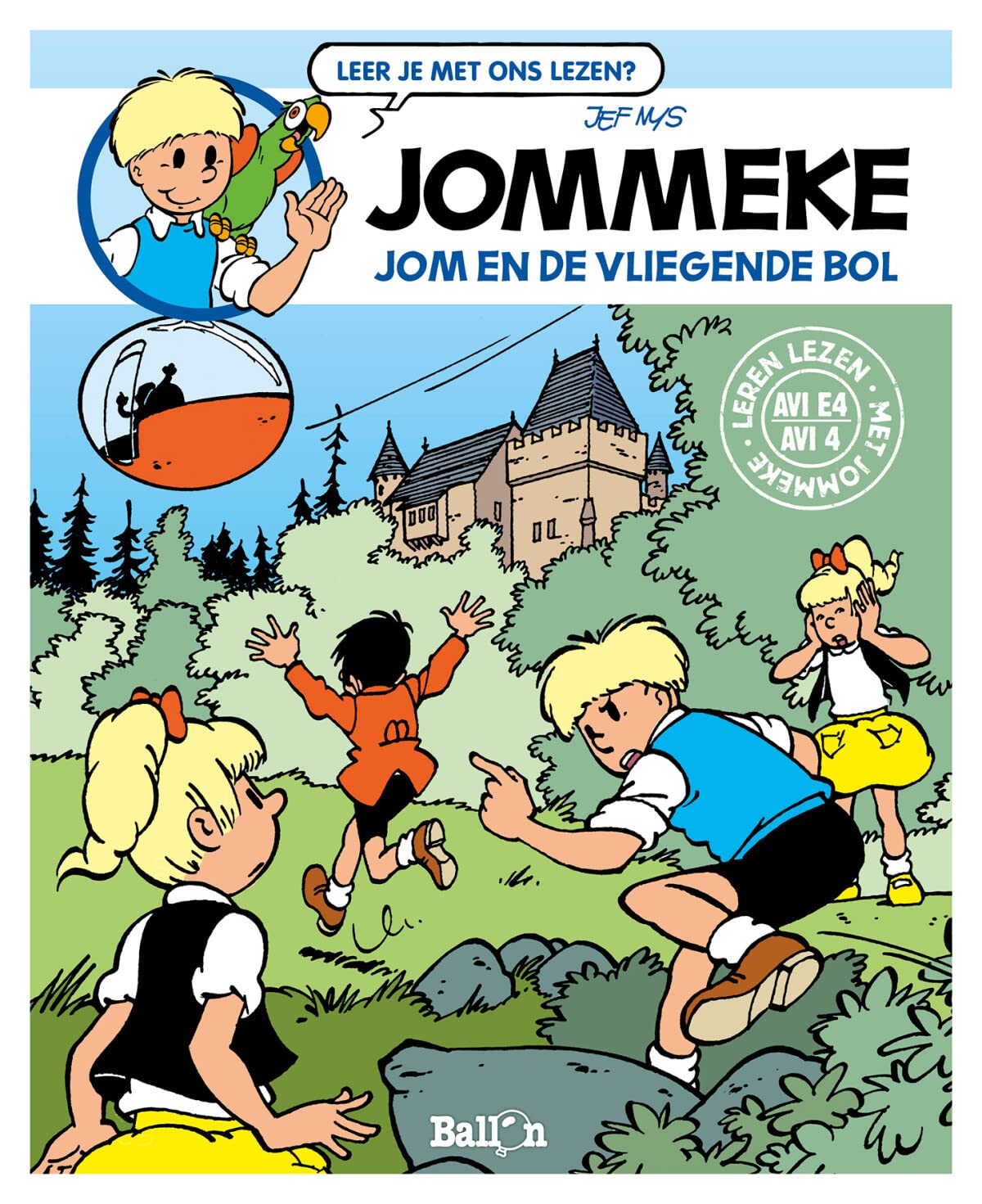 Jom en de vliegende bol book